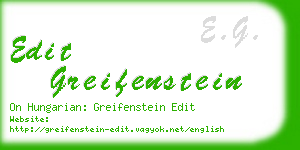 edit greifenstein business card